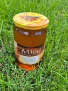 Miód nektarowo-spadziowy 720 ml z własnej pasieki