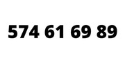 574 616 989 ŁATWY ZŁOTY NUMER STARTER KARTA