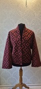 Vintage kimono unikat narzutka krótka kurtka bomberka 40,42,44 