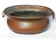 OGROMNA BRYTFANNA DO PIECZENIA MIEDZIANA SYGN. 1866 XIX W POLSKA