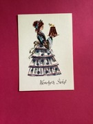 DANUTA IMIELSKA-GEBETHNER - POCZTÓWKA - „WIELKANOC” - 1969 rok