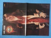 GUNS N 'ROSES, PAULA ABDUL - plakat z czasopisma POPCORN
