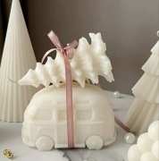 Zestaw Świąteczny z dwóch Świec sojowych zapachowych