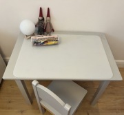 Drewniany stolik+krzeselko Ikea Sundvik