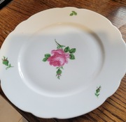 Talerz płaski stołowy Meissen Miśnia Teichert  sygnatura 1923 1929