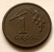 III RP--1 grosz  z 2000 r.