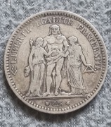 5 franków 1873 K, Herkules, rzadzsza mennica