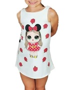 Sukienka dla dziewczynki  na ramiączkach  2 lata