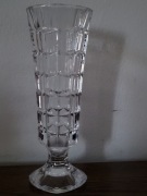 Kryształowy Cristol D'Arques w stylu vintage, geometryczny wzór