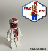 LEGO minifigurka Snappa z serii Ninjago, numer njo0035
