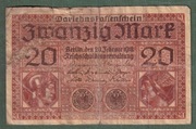 20 marek 1918 Niemcy stan słaby