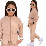 Dres bawełniany dziewczęcy 128