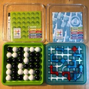 SMART GAMES IQ, KULE, STRZAŁKI. ŁAMIGŁÓWKI JAK NOWE! GRA LOGICZNA