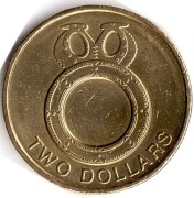 WYSPY SALOMONA 2 dolary 2012, KM# 239, UNC