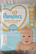 Pampers premium care 1 duża paczka - nowe 72 szt 2-5kg | noworodek | OKAZJA