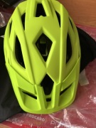 Kask rowerowy zielony
