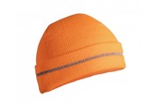 Nowa czapka zimowa ISEN Högert HT5K482 – pomarańczowa, uniwersalny rozmiar