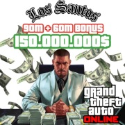 150m GTA V PC pieniądze , money , kasa