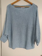 Sweter Reserved - błękitny, rozm. M