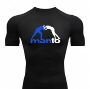 Rashguard czarny treningowy rozmiar XXL, nowy.