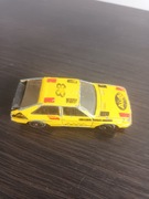 Samochodzik resorak Audi Quattro żółte stare