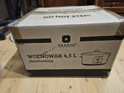 Wolnowar Transa Electronics SlowCooker Medium 4,5 l srebrny/szary 280 W