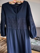 Sukienka granatowa mini rozmiar 42 