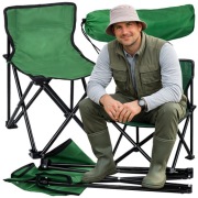 Krzesło wędkarskie turystyczne składane na ryby rybackie pokrowiec fotel