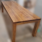 Stół dębowy, drewniany na wymiar do domu i ogrodu