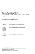 Instrukcja napraw silnik Perkins seria 100 PL