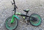 Rower rozmiar 16 zielony dla dziecka rowerek