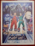 [Do gier na konsole] gazeta SUPER MARIO BROS The Movie film kinowy Nintendo