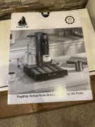 Flagship Uchwyt na kapsułki Nespresso szuflada 50 kapsułek szklany czarny