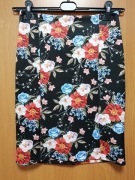 Włoska, nowa spódnica, kwiatki. Rozmiar 36