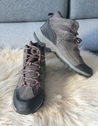 Buty trekingowe cholewka z elementami ze skóry idealne na górskie wycieczki