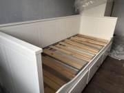 łóżko Ikea Hemnes leżanka z szufladami