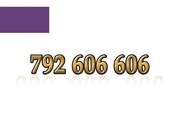 792 606 606 ZŁOTY NUMER STARTER PLAY ŁATWY NA KARTĘ PREPAID GSM