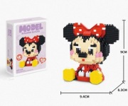Klocki Anime Building Blocks budowanie 3d figurka