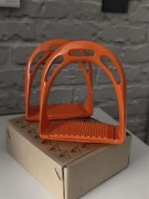 Strzemiona metalowe MH pomarańczowe 12 cm