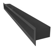 Kratka kominkowa tunel Luft czarny 80 cm