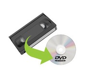 Zgrywanie kaset vhs na płyty dvd   7 zł/kaseta
