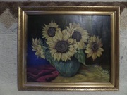 Słoneczniki obraz olejny