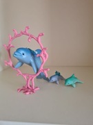 Schleich Zestaw figurek Delfin z Młodymi Bayala