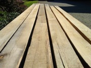 Belki dębowe 20 cm x 20 cm długość 250 cm 3 lata sezonowane