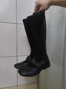 buty damskie Nike Air Rift High kozaki czarne sportowe Tabi rozdzielony pal