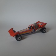 Kolekcjonerskie autko Kenner Fast 111's Drag King Dragster 1980 EX-