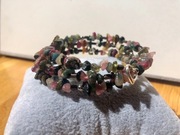 Bransoletka z naturalnych kamieni - turmalin