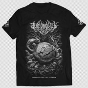 DEAMONOLITH czarna koszulka z okładką albumu rozmiar XL