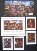 Odsiecz Wiedeńska 2730- 3** + blok 123** i 378**