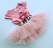 Komplet dla dziewczynki r. 86